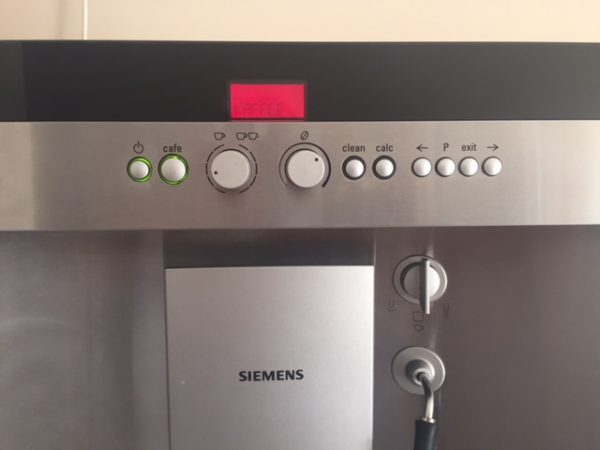 Siemens TK68E571  beépíthető kávéfőző